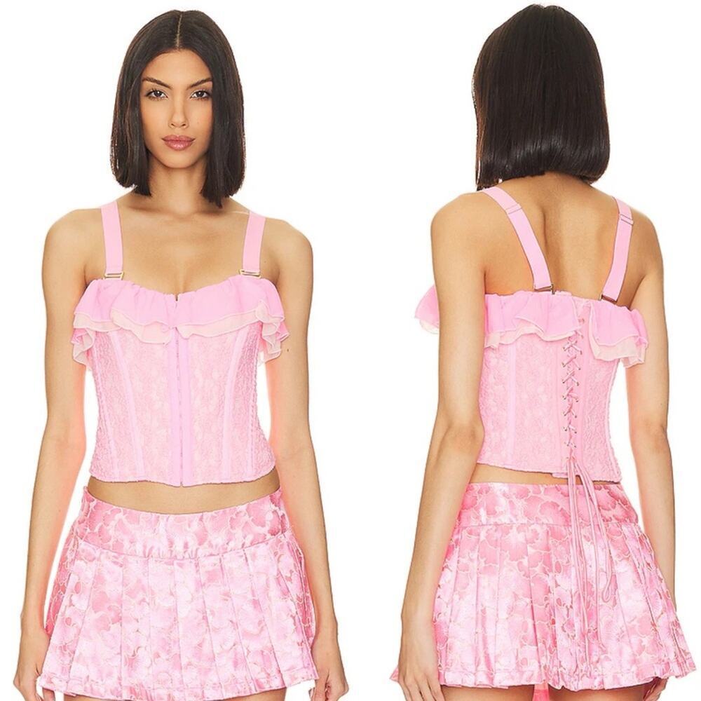 HAH Seams Like A Princess Corset in Rose Quartz Medium NWT